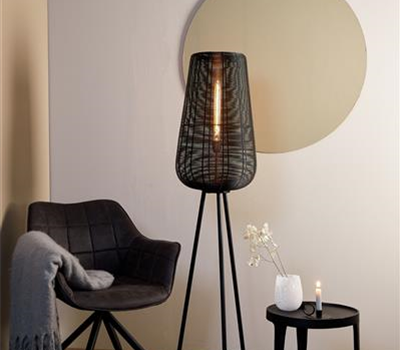 Stehlampe ADETA Ø37x147 cm matt black