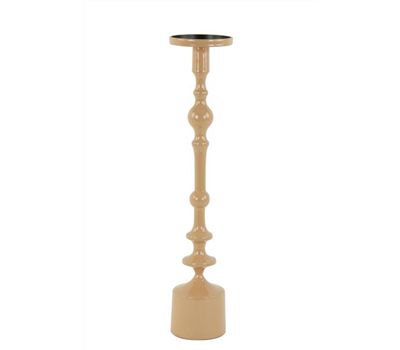 Kerzenständer SHEVA Ø11x54 cm glänzend karamell