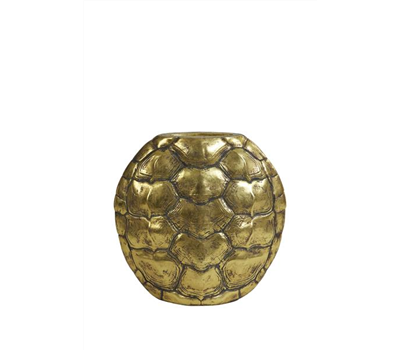 Vase Deko TURTLE 40,5x11x40 cm antique bronze