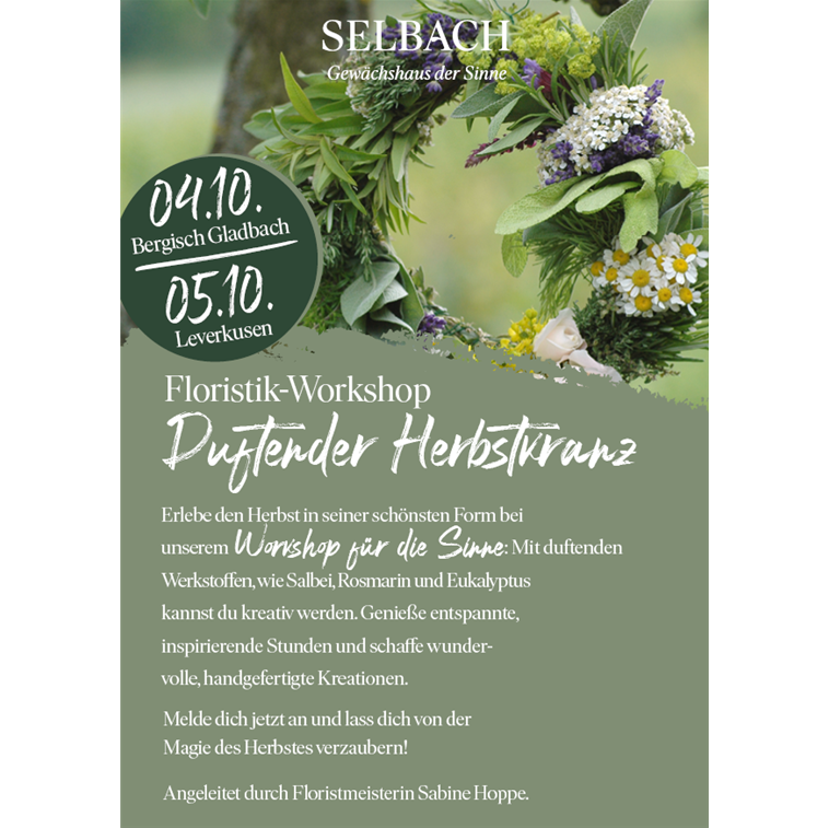 Floristik-Workshop "Duftender Herbstkranz"