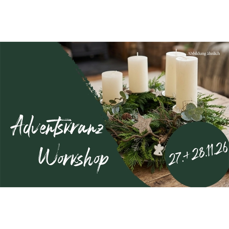 Adventskranz-Workshop 2026