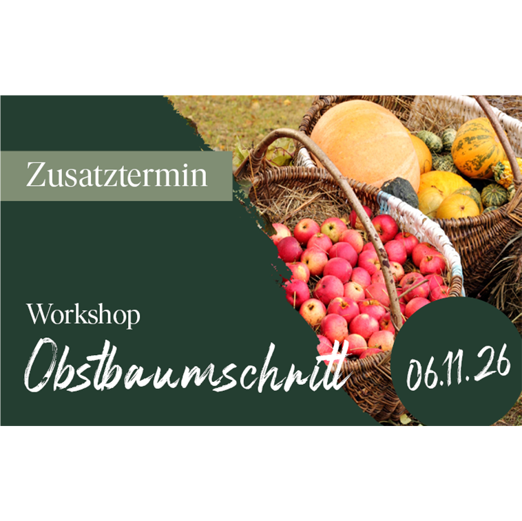 Gartenwissen Workshop: Obstbaumschnitt 