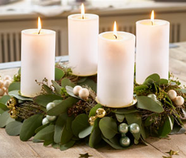 Ideen für Adventskränze